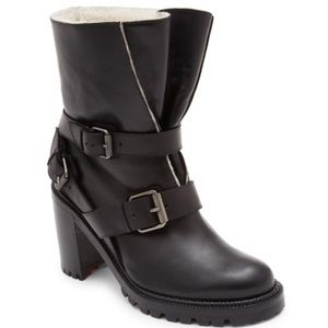 Christian Louboutin Viyonce motorcycle boots